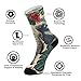 KLL Grey Elephant Fashion men’s crew socks running casual wicking white crew socks (2-Pair)