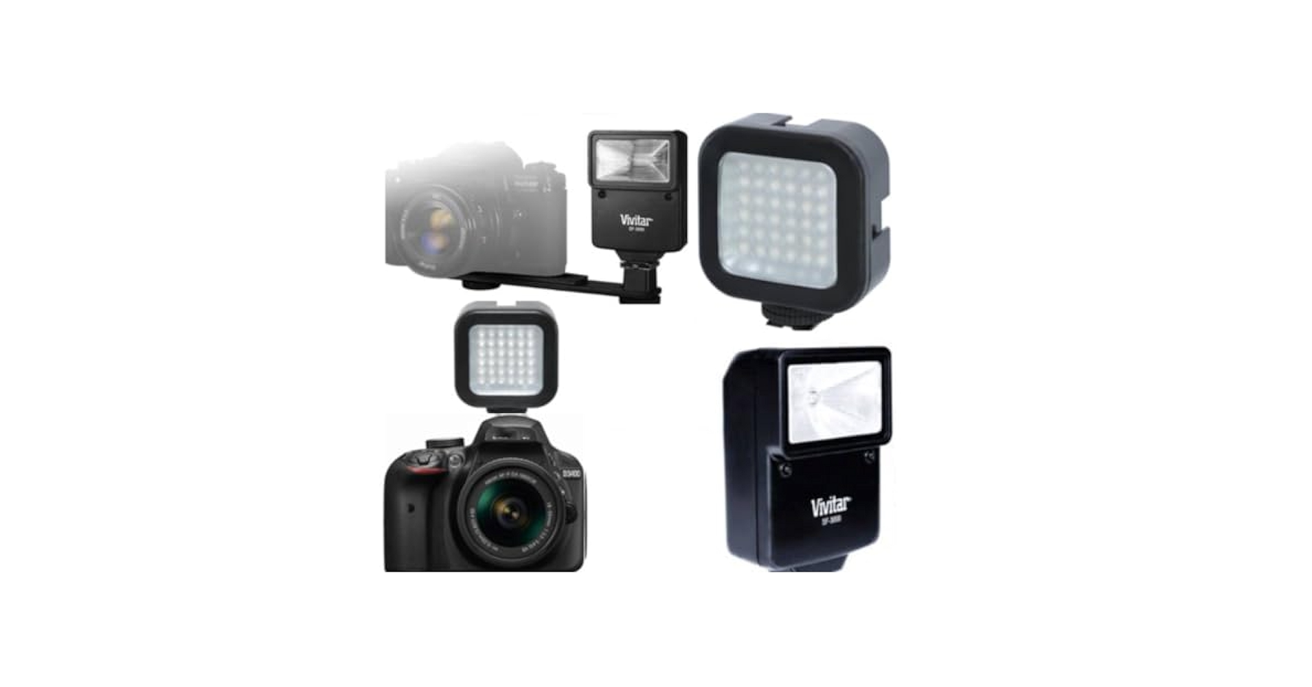 Amazon.com : PRO Flash + 36 LED Light for Nikon DSLR Camera