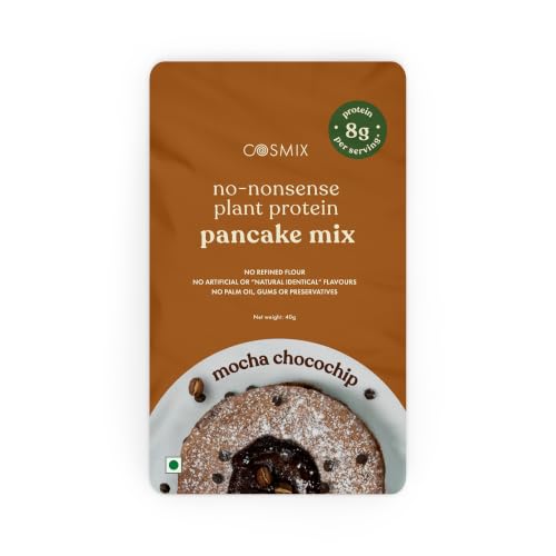 Image of Cosmix No-Nonsense Protein Pancake Sachet | Mocha Choco Chip 40g