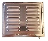 Fleet Engineers 024-03000 - Exterior aluminum adjustable louvered vent