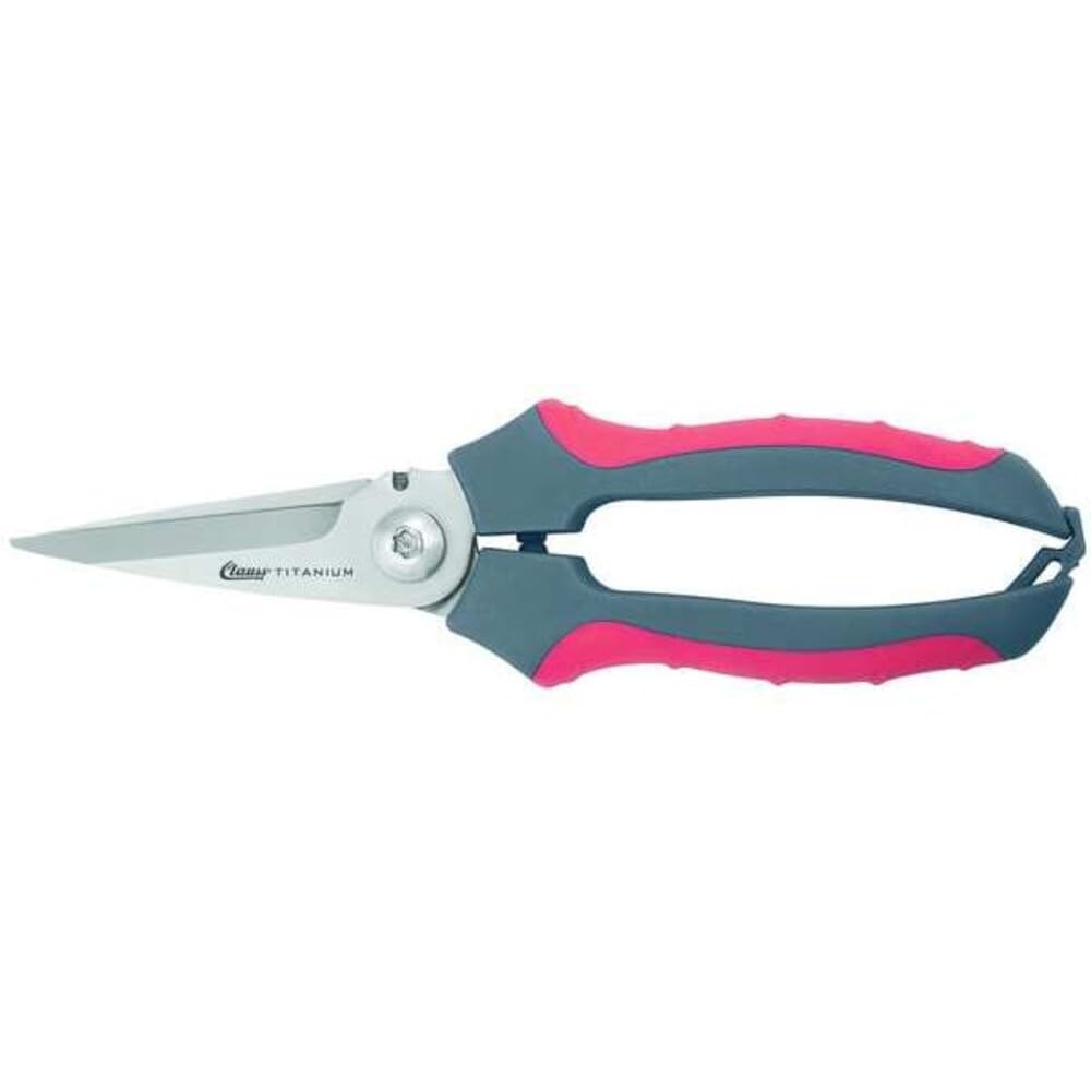 Clauss 8" Titanium Snips with Wire Cutter