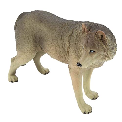 Wolf Figur Spielzeug Simulation Wildlife Tier Modell Spielzeug Zoo Tiere Modell Action Figuren Spielsets für Kinder… – Bild 6