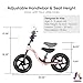 KRIDDO Toddler Balance Bike 2 Year Old, Age 24 Months to 5 Years Old, Early Learning Interactive Push Bicycle with Steady Balancing, Gift Bike for 2-5 Boys Girls, Pink