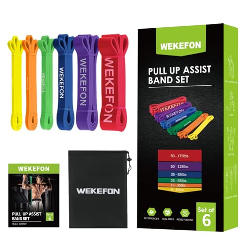 Image of Resistance Bands Set, Pull Up Assist Bands - Stretch Resistance Band - Mobility Band Powerlifting Exercise Bands for Resistance Training, Physical Therapy, Home Workouts