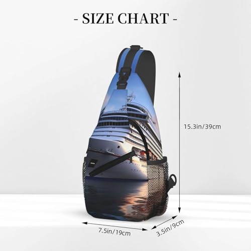 Mochila cruzada deportiva mochila para hombre y mujer miniatura 3