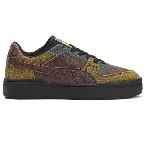 Puma Ca Pro Block Party - Zapatillas de deporte con cordones para hombre, estilo casual, color negro, Marrón, 47 EU