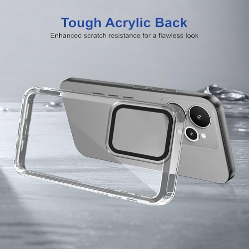 Image of Zapcase Back Case Cover for Realme 15 5G | Compatible for Realme 15 5G Back Cover | Case Cover with Camera Protection | (TPU + PC | Transparent)