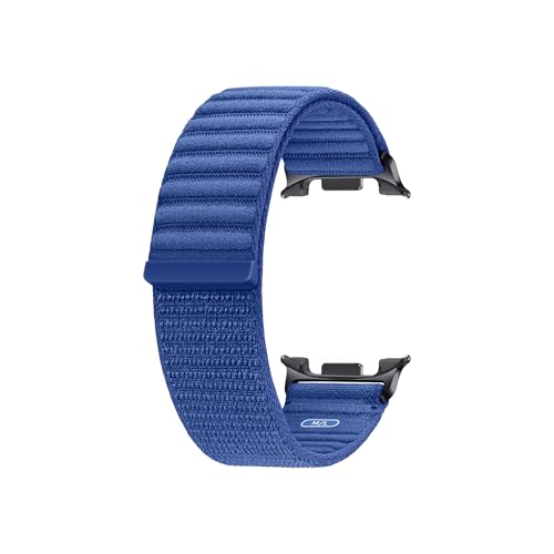 Cinturino Smartwatch Samsung Galaxy Watch8 Fabric M/L Blu, Tessuto - 2