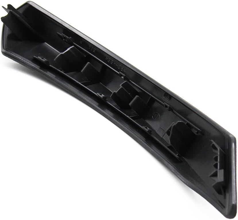 Interior Right Door Handle Outer Cover Passenger Side Handle Panel Trim Replacement Compatible with BMW Z4 E89 2009 2010 2011 2012 2013 2014 2015 2016 (Black)