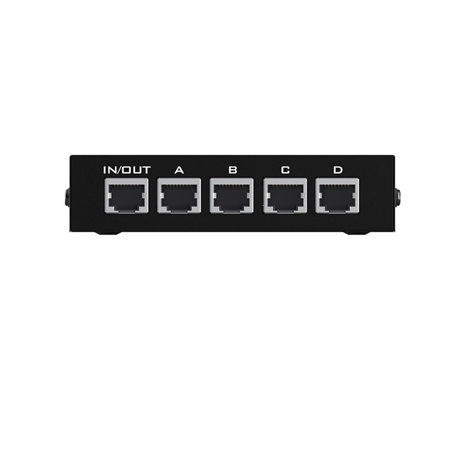 MT-RJ45-4 Commutateur réseau interne et externe RJ45 4 ports 4 entrées et 1 sortie sans branchement