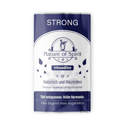 Nature of Spirit – Stong 8% Hanf – 25 g – Premium Hanfteemischung – 100% Natur, frei von...