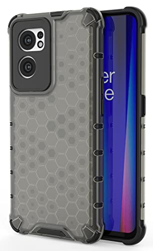Image of Glasgow Back Case Cover Compatible with OnePlus Nord CE 2 5G (Stylish Design) - Black