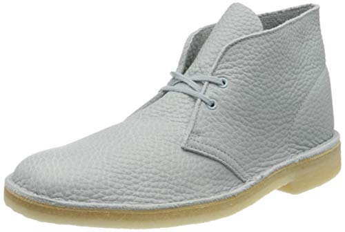Image of CLARKS Men's Desert Boot Chukka Boot, Black Leather, 13 M US