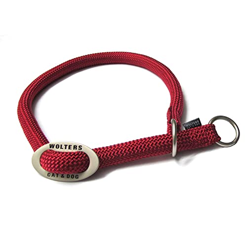 WOLTERS Schlupfhalsband K2, Größe:30 cm x 9 mm, Farbe:rot