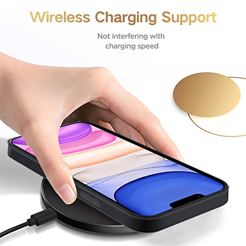 Bonoma For Iphone 11 Stars Case, Aesthetic White Stars Print Slim Anti-Scratch Shockproof Skid Bumper Anti-Dropping Full Body Protective Case For Iphone 11 6.1 Inch #TOP3