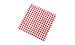 Outset Fox Run 13201 French Fry Wax Paper Liners, Red Gingham, 24-Count