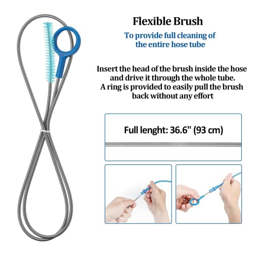 2 Packs Hydration Bladder Cleaning Kit, 10 in 1 Water Bladders Cleaner