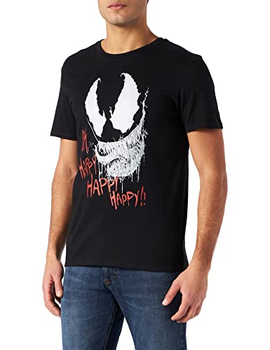 Marvel MEVENOXTS144 T-Shirt, Noir, L Homme