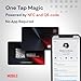 Digital Business Card - Tap, Share, Connect - No App Required - Android & Smart Phone - Black Metal Card
