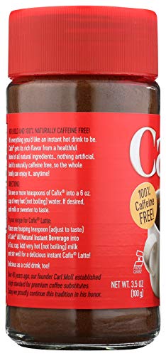 Image of Cafix Caffeine-Free All-Natural Instant Coffee Substitute, 3.5oz. Packages (Pack of 1)
