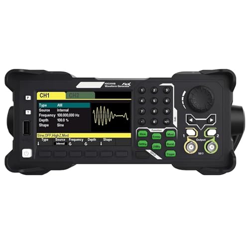 JZGDX HDG3102B 5 in 1 Arbitrary Waveform Generator Function Generator + Pluse Generator + Harmonic Generator + Frequency Meter (Color : HDG3102B(100MHZ))