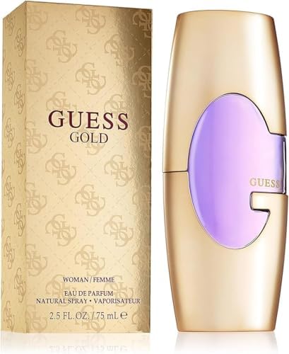 Guess Gold Women/Femme Eau de Parfum Perfume Spray For Women, 2.5 Fl. Oz.