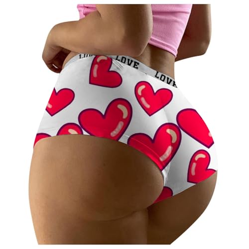 Genérico Ropa Interior Sexy para Mujer esclavas sexuales Bragas de Cintura Baja con Comodidad impresión sin Costuras Figuras acción Ropa