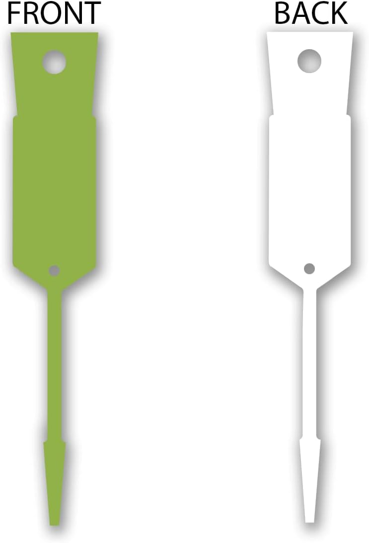 Versa-Tags Self-Locking Plastic Arrow Key Tags - Easy-to-Use and Economical ID Tags for Bulk Dealer Supplies or Mechanic Use Or Small Parts Lime Green 1000