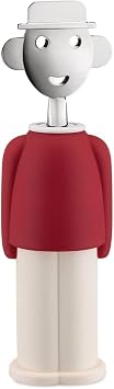 A di Alessi - Dream Factory Alessandro M. Corkscrew Color Red
