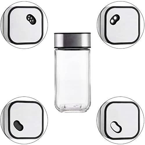 Set de aceiteras de cristal con base para un servicio impecable 5