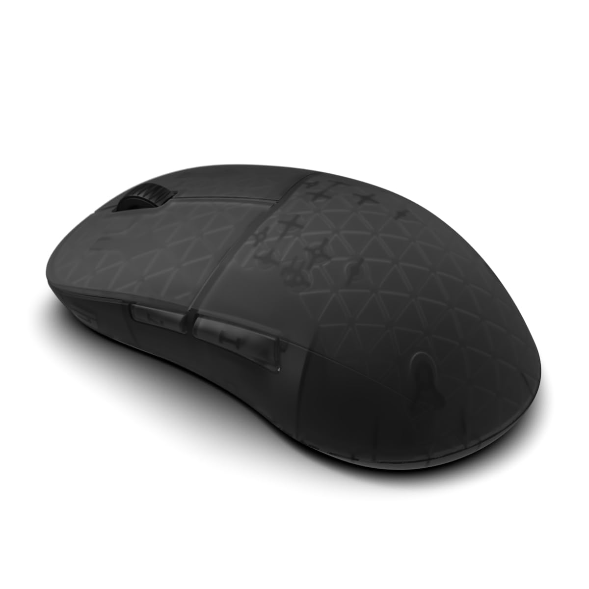 XM2w 4k v2 Wireless Gaming Mouse Dark Frost – 30K DPI Optical Sensor, 4000Hz Polling, Claw-Grip Design for Medium to Large Hands, Lightweight (63g)