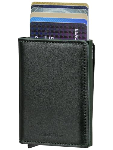 Image of Secrid Slim Wallet Original Leather With Rfid Safe Card Case