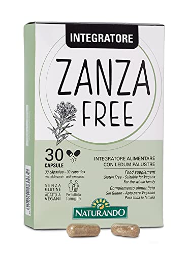 Naturando ZanzaFree 30 cápsulas con Ledum Palustre y Salvia