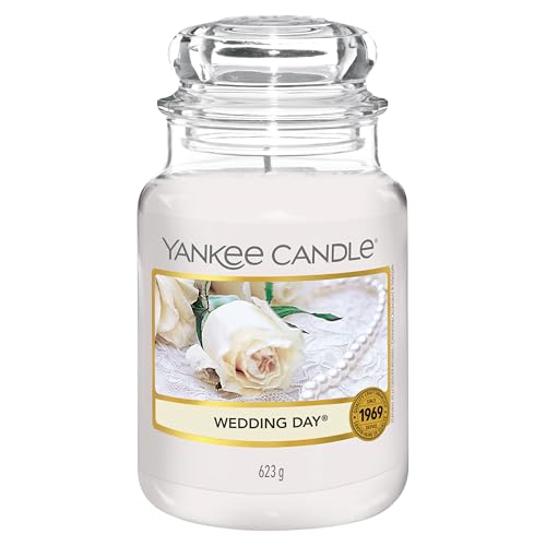 Yankee Candle Scented Candle | Wedding Day Large Jar Candle | Long Burning Candles: up to 150 Hours | Gifts for Women