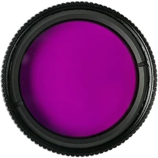 PVS14 Night Vision Eyepiece Filter Brown Purple Orange Eyepiece sacrificial Window Protective Cover Suitable for 30mm Lens(Pink)