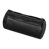 Uonguon Fahrrad-Vordertasche, leichte Aufbewahrung, PU-Leder, Roller-Rahmen, Aufbewahrung, Packtasche, für Mountainbike, Straße, Camping, Pendeln, Reisen, Radfahren, Reiten, Abenteuer, Schlüssel