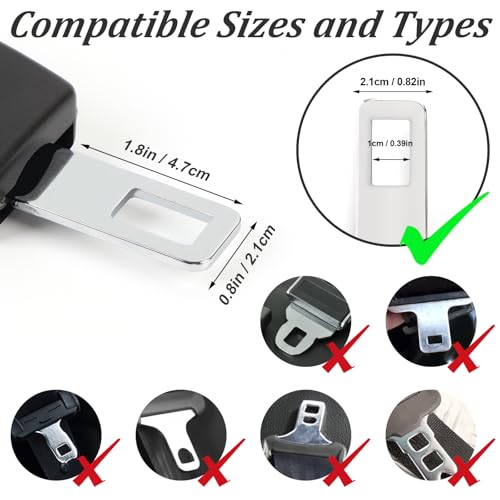 2 Stück Autozubehör 4.72 IN/12 CM, Accessori per Auto Universelle, Auto Zubehör Geeignet für 96% aller Fahrzeuge