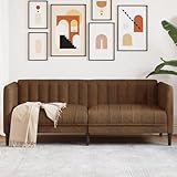 Grâce à son assise rembourrée épaisse, ses accoudoirs et son dossier, ce canapé offre une assise exceptionnellement confortable.