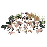 Mini figurines articulées pour garçons – avec des modèles militaires réalistes et un style rustique, ces figurines d'équipement militaire sont à la fois créatives et décoratives