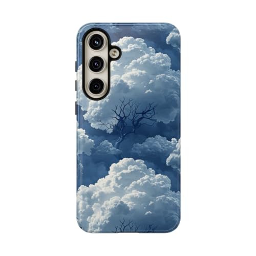 Coque Samsung S24 Plus bleu 3D rigide pour éviter les rayures au quotidien