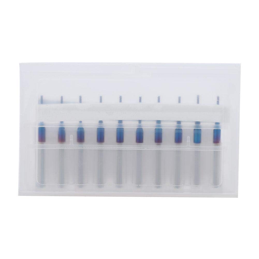 Lot De 10 Fraises Carbure 1/8'' (3,175 Mm) - Diamètre De Lame 1,0 Mm, Pour CNC Et Gravure