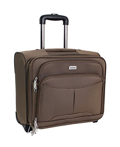 Alistair Pilot Case Trolley - 16 Pouces - Nylon (Marron)