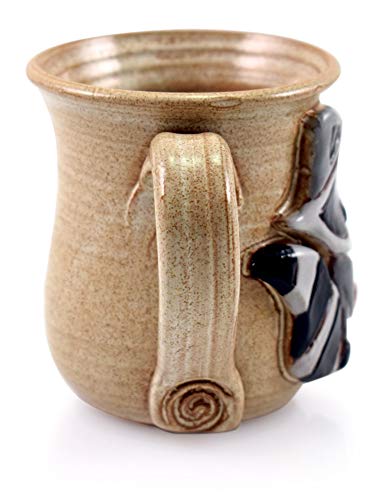 Taza Love Bandit de cerámica artesanal 14 oz miniatura 2