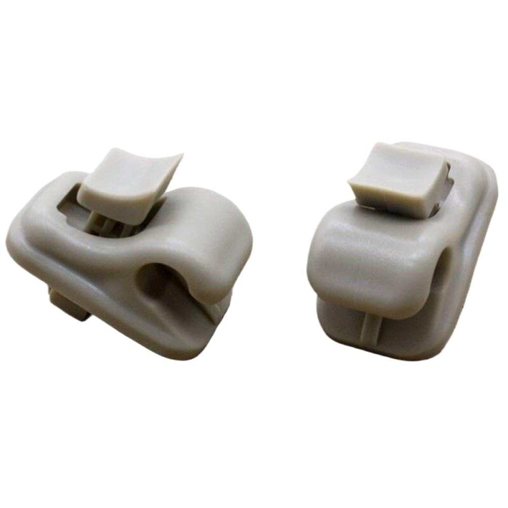 Crochet de support de Clip pour pare-soleil Beige, 2 pièces, Compatible avec SX4 (84851-65D00)