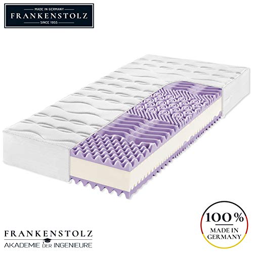 Frankenstolz Thermo Matratze perfekt für Frierer - Kaltschaum oder Taschenfederkern (Kaltschaum - H3, 200 x 200 cm) – Bild 3