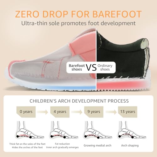 Image of STQ KIDS Toddler Wide Toe Box Shoes Boys Girls Barefoot Sneakers