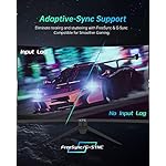 27 inch Gaming Monitor, 1440P Curved Monitor, 180Hz, 144Hz, 2K, 1500R, 1ms, FreeSync/G-Sync Compatible, DisplayPort/HDMI/USB, Ultrawide PC Vesa/Wall Mount Computer Monitor, H27S17 - Image 5
