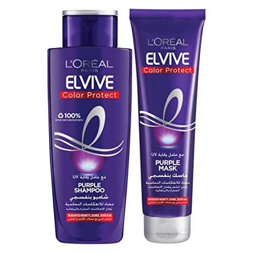 LOréal Paris Elvive Colour Protect Purple Shampoo + Mask