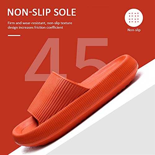 Dames Dikke Platform Slippers, Zomer Strand Zachte Sole Slide Sandalen, Leisure Mannen Dames Binnen Badkamer Antislip… - Image 8