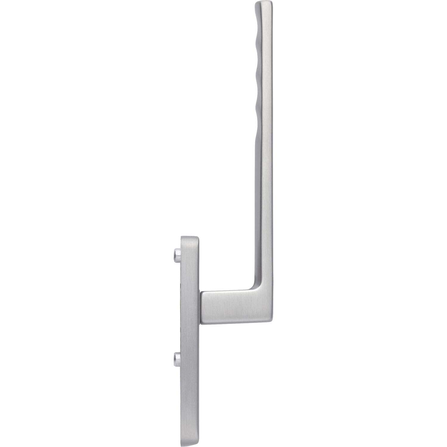 Hoppe Hebeschiebetür Griff Toulon PZ - Balkontürgriff Innen - Länge 253mm, Aluminium edelstahlfarbig